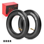 RUTU 10 x 2.50 Inner Tube and Tire Set Replacement for Smart Self Balancing Electric Scooters, Hover Board Fits 10" Scooter Wheels, 36v, 48v, 400w, 500w, 800w Hub Motor