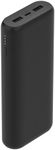 Belkin BoostCharge 3-Port Compact Power Bank 20K with PD 20W for iPhone 14, 14 Plus, 14 Pro, 14 Pro Max, 13, 13 Mini, AirPods, and More - Travel-Friendly Design w/ 12in USB-C to USB-C Cable – Black