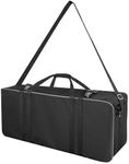 LimoStudio 42 x 17 x 10 inch Photo Studio Equipment Large Carrying Case Bag with Strap for Light Stand Tripod, Lighting Bundle Kit, Removable Protection Pad, Double Front Pockets, AGG2480