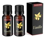 Farmown Vanilla Flavour Essence for Cake Ice Cream Cookies Sweets Baking (60 ml ( 2 Pack ))