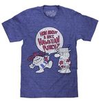 Tee Luv Men's How About A Nice Hawaiian Punch T-Shirt - Punchy and OAF Shirt, Royal Heather, S