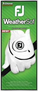 FootJoy WeatherSof Golf Glove 3-Pack – All-Weather Grip
