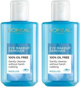 L'Oreal Paris Clean Artiste Oil Free Eye Makeup Remover, 2 Count