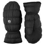 Hestra Extreme Cold Weather Winter Mittens Moon Primaloft Insulated Gloves, Black, 6