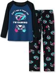 Beezizac Boys 2-PC Pajamas Controller & VR Fun Long Sleeve Comfy Kid PJ Set Sleepwear Size 16