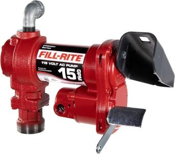 Fill-Rite FR604H 115V 15 GPM Fuel Transfer Pump (Pump Only) | Gasoline, Diesel, Kerosene, Ethanol & Methanol Blends & Biodiesel