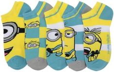 Bioworld Minions Adult Ankle Socks 5-Pack