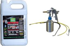 Rust Cure Formula 3000 4L/1G Jug with RP460 HD Gun & Wands, Great for Vehicles, Buses, Tractors, snowblowers, mowers, Rust Prevention, Rust Inhibitor, undercoating, trailers, RVs