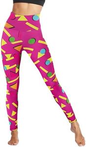 High Waisted Leggings for Women - No See Through Tummy Control Cycling Workout Yoga Pants with Pockets Reg & Plus