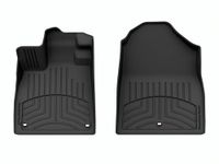 WeatherTech FloorLiner HP Custom Fit Floor Mats for Honda Pilot - 1st Row (4417961IM), Black