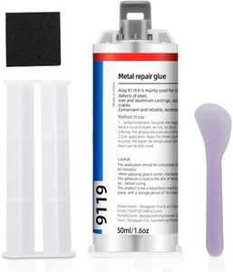 Professional Metal Repair Epoxy Glue, 1.6 Oz Heavy Duty Weld - Strongest for Metal, Aluminum, Steel, Stone, Plastic - All Purpose Adhesive