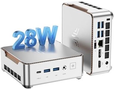 KAMRUI GK3Plus Mini PC, 16GB RAM 512GB M.2 SSD Mini Computers,12th Gen Alder Lake N95 (up to 3.4GHz) Micro PC, 2.5''SSD, Gigabit Ethernet, 4K UHD, WiFi, BT, VESA/Home/Business Mini Desktop Computers