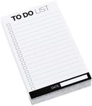 Home Advantage Vertical Index Card To Do Checklist (Black, 3x5)