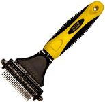 Pet Republique Dog Dematting Tool – Matt Splitters for Dogs, Cats, Rabbits, Long Haired Breed Pets – Effective Pet Dematting, Mat Remover, De-matting Comb, or Dematter - Regular 12+23 Teeth Design