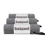 Bait Towel 3 Pack Gray Fishing Towe