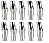 NJ Boston Cocktail Shaker, Cocktail Shaker Boston Mixing Tin Bartender Tool , Stainless Steel Shaker Bar Set for Parties, Boston Shaking Shaker Sets 540 ml and 900 ml : 20 Pcs Set
