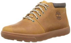 Timberland Men's Ashwood Park Waterproof Leather Chukka Boots, Wheat Full Grain, 6.5 UK