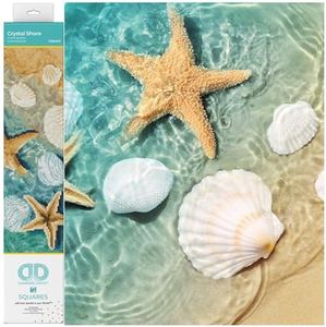 DIAMOND DOTZ Crystal Shore Diamond Painting Kits for Adults - Diamond Art Kits a Relaxing Creative Craft Kit with Dotz Gems 11.02x6.14