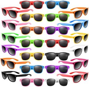 FEPITO Lot de 20 lunettes de soleil pour enfants en vrac 10 couleurs Lunettes de soleil Party Favors Goody Bag Fillers pour plage fête d'anniversaire piscine fournitures de fête de mariage