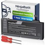 NinjaBatt Battery A1278 A1322 for Apple MacBook Pro 13" [Mid 2012 2010 2009 Early 2011 Late 2011] - Long Lasting [63.5Wh/10.95v]