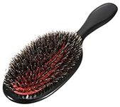 Boar Bristle Hair Brush Paddle Deta