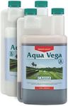 CANNA AQUA VEGA 1L A & B NUTRIENTS HYDROPONIC GROW 1 LITRE