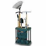 Kabalo Garden Tool Rack Shed Storage Gardening Caddy Equipment Holder Store Organiser Green