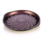 TeChef Stovetop Korean BBQ Non-Stick Grill Pan with Teflon Select Non-Stick Coating (PFOA Free)/Dupont Print Designs Technology