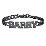 PROSTEEL Custom Bracelet Black Personalized Bracelet for Men Customize Bracelets