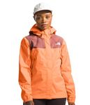 THE NORTH FACE Women's Waterproof Antora Jacket (Standard and Plus Size), Peach Granite/Light Mahogany, Medium