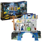 Batman 3-in-1 Batcave Playset with Exclusive 4-inch Batman Action Figure and Battle Armor