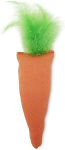 Ourpets Catnip Filled Toy Carrot, 24 Karat, 1