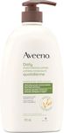 Aveeno Daily Moisturizing Body Lotion with Soothing Prebiotic Oat, Gentle Lotion Nourishes Dry Skin With Moisture, Paraben-, Dye- & Fragrance-Free, Non-Greasy & Non-Comedogenic, 975 ml