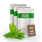 ECO Sachet Individually Wrapped Toiletries, Travel Size Bulk Shampoo and Conditioner 2in1 10ml (100 pk) Mini Hotel Toiletries Conditioning Shampoo 2in1 | Travel size Toiletries