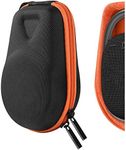 Geekria Shield Speaker Case Compatible with JBL Clip 4 Portable Speaker Case, Replacement Hard Shell Travel Carrying Bag with Cable Storage (Black)