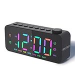 SPLITSKY Digital Alarm Clock for Be