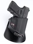 Hidden Fobus Tactical Paddle Holster with Thumb Release Mechnism for Glock 26, 27, 33