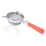 Colourtales Stainless Steel Tea, Coffee and Milk Strainer Filter with Sturdy Handle (30 cm Dia)