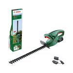 Bosch Home and Garden Cordless Hedge Cutter EasyHedgeCut 18V-44-11 (1x 2.0 Ah Battery; 18 Volt System; Blade Length 44 cm; for Trimming Smaller Hedges; in Carton Packaging)