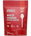Judee’s White Cheddar Cheese Powder 11.25oz - 100% Non-GMO, rBST Hormone-Free - Gluten-Free & Nut-Free - Made from Real Cheddar Cheese - Made in USA - Great in Dips, Sauces, and Baked Goods