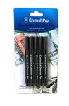 Entrust Pro Counterfeit Money Detector Pen Marker (5-Pack), Dollars, Pesos, Euros, Pounds and other paper bill currencies