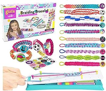 Friendship Bracelet Making kit,Jewelry Making Supplies Beads,Unicorn/Mermaid Crafts Gifts Set for Girls Teens Age 8-12