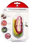 Architec Stretch Cooking Band, 2-Inch, Package 25, Assorted Colors