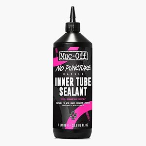 Muc-Off No Puncture Hassle Inner Tube Sealant, 1 Liter - Bike Tube Puncture Repair Sealant - Bike Tire Sealant for MTB/Road/Gravel Bikes
