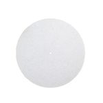 Alnicov 2MM Thick Anti-Static Felt Platter Turntable Mat Anti-Vibration Slipmat Audiophile For LP Vinyl Record Players White