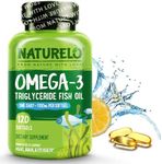 NATURELO Burpless Omega 3 Fish Oil 