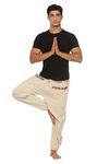 Aatman One Size Men's Eco-Friendly Cotton Hopper Pyjama | Fits Waist Size 26 to 38 Inches_HOP-AT22