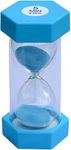 Hourglass Timer 5 Minute Visual Kitchen Timer Blue Hourglass Sand Clock 6.5 * 13 cm Student Study Hourglass Timer Time Management Shower Brushing Teeth Home Office Decoration Present Giving