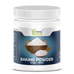 Holy Natural Baking Powder - 400 GM | Baking & Cooking | Useful for Idlis, Muffines, Cake, Breads, Pizza, Dhokla & Also For Cleaning Purpose