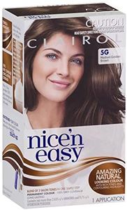 Clairol Nice'n Easy Permanent Hair Colour, 5G Medium Golden Brown